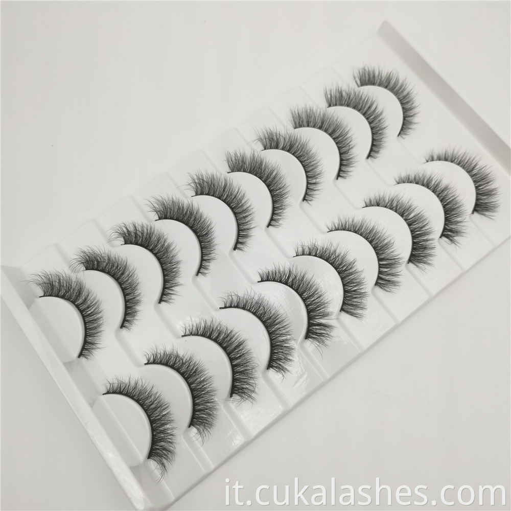 10 Pairs Eyelashes